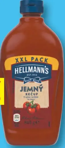 Hellmann's Kečup jemný/ jemne pálivý