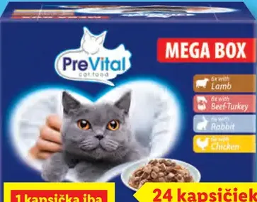 Prevital Krmivo pre mačky