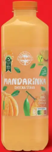 Mandarinka čerstvá šťava