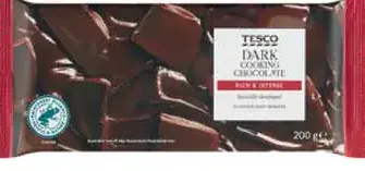 Tesco horká čokoláda na varenie