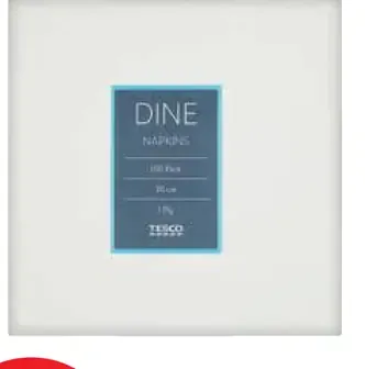Tesco Dine obrúsky