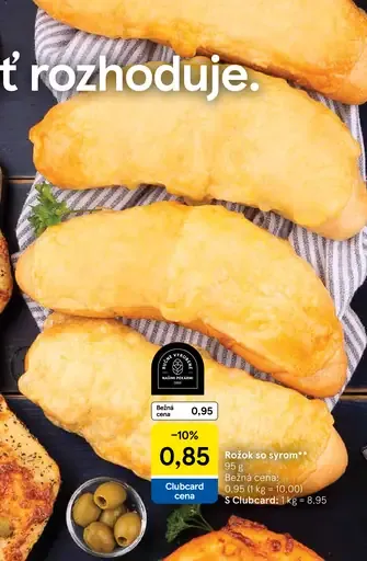 Rožok so syrom