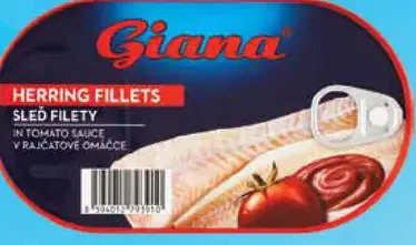 Giana filety zo sleďa