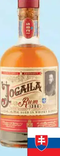 Jogaila rum 38 %