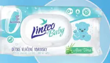 Linteo Baby vlhčené utierky