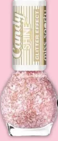 Miss Sporty Candy Shine Glitter Effect lak na nechty