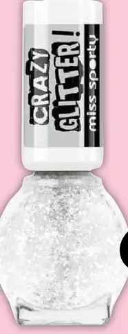Miss Sporty Crazy Glitter lak na nechty