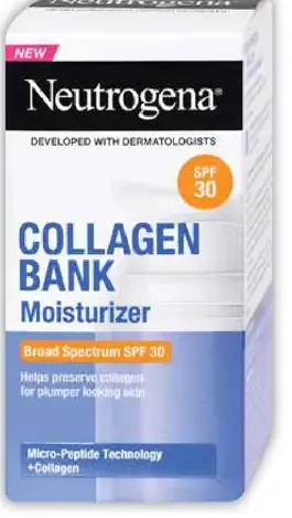 Neutrogena Collagen Bank pleťový hydratačný krém SPF30