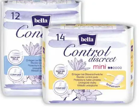 Bella Control, dámske urologické vložky