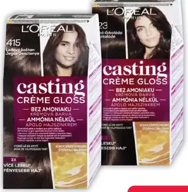 Casting Crème Gloss farba na vlasy, vybrané odtiene
