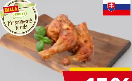 Pečené kuracie stehná ochutené