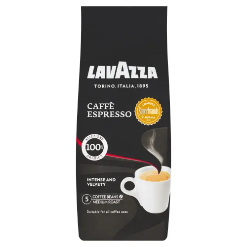 Lavazza Caffé espresso pražená zrnková káva