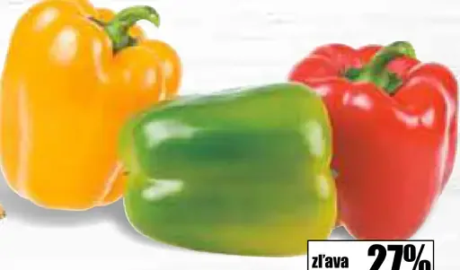 Zelovoc Paprika trikolóra