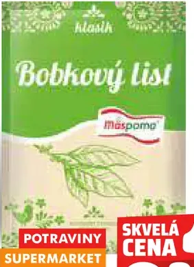Bobkový list