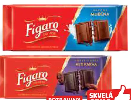 Figaro čokoláda 2 druhy
