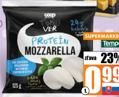 TOMU VER Proteín Mozzarella