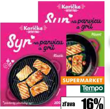 Karička na gril typu Halloumi 2 druhy