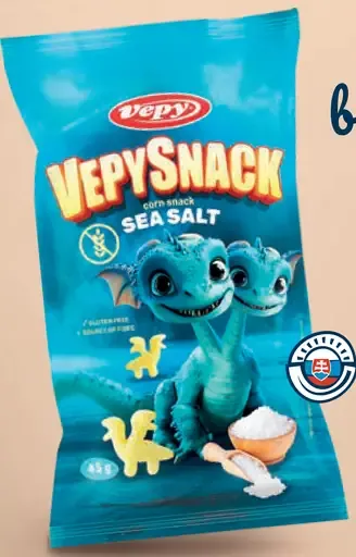 Vepy VepySnack kukuričný s morskou soľou
