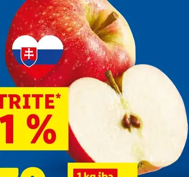 Červené jablká Gala