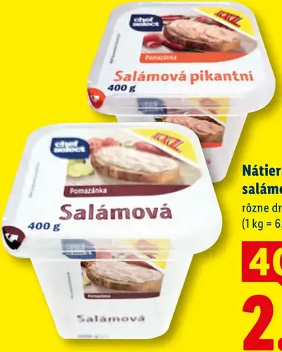 Shed sandstone Salámová nátierka - Salámová pikantní
