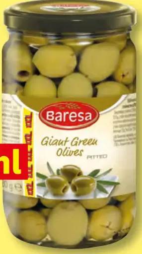 Baresa Zelené olivy