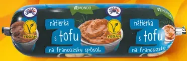Vemondo nátierka s tofu