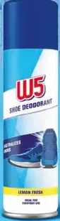 W5 Dezodorant na topánky/nohy