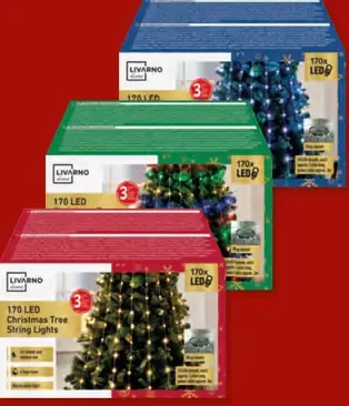 Livarnox Home Svetelná LED reťaz na vianočný stromček