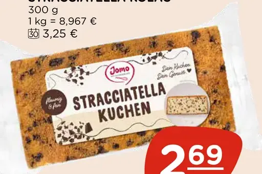 Jomo mini stracciatella koláč