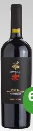 Messapi Primitivo Vigneti del Salento víno