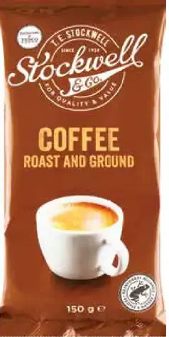 Stockwell & Co. Robusta pražená mletá káva