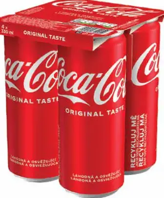 Coca-Cola Original Taste plechovka