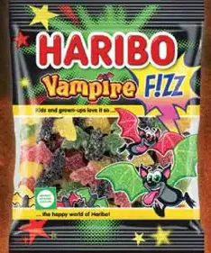 Haribo Vampire Fizz želé