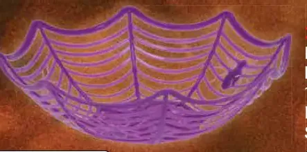 Halloweenka miska v tvare pavúčiný