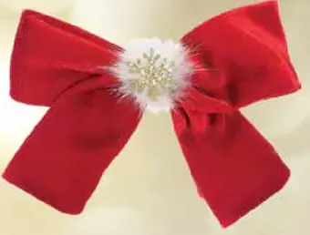 Spomky do vlasov s mašľou