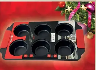 Silikónová forma na 6 muffinov