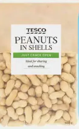 Tesco arašidy nelúpané