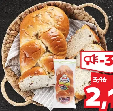 Vianočka s hrozienkami