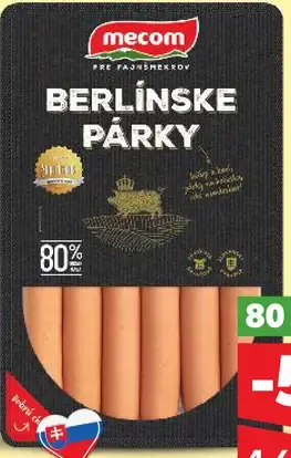 Mecom Berlínske párky