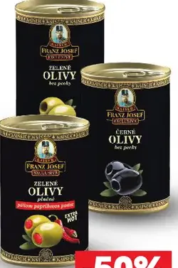 Franz Josef Olivy černé