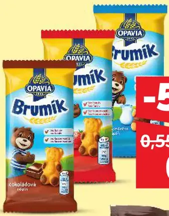 Brumík Piškótový dezert