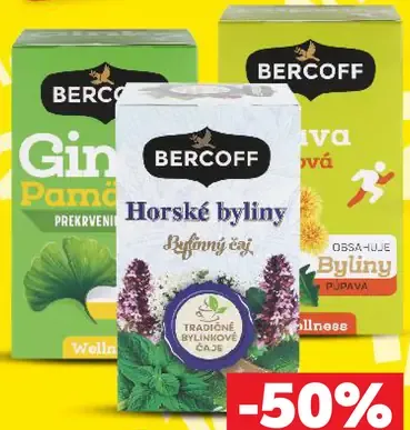 Bercov bylinný čaj