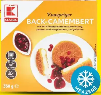 K-Classic Back-Camembert s omáčkou