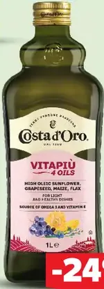 Costa d'Oro zmes rastlinných olejov