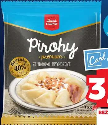 Mňam Novinka Pirohy zemiakovo-bryndzové