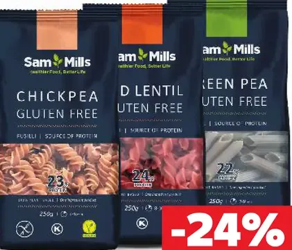 Sam Mills Cestoviny bezgluténové