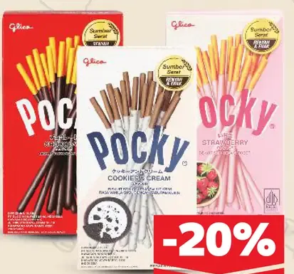 Pocky tyčinky v čokoláde