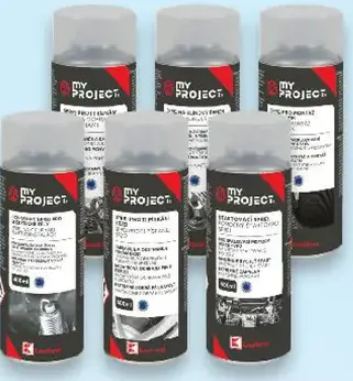 MY PROJECT Autopríslušenstvo - spreje