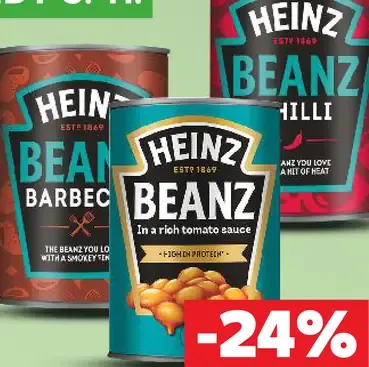 Heinz Beanz plechovka