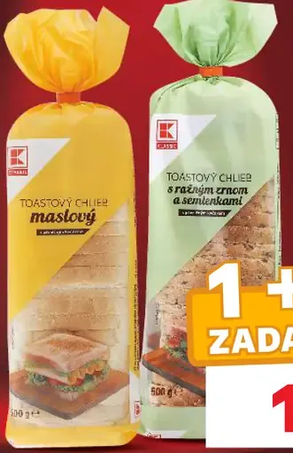 K-Classic Toastový chlieb